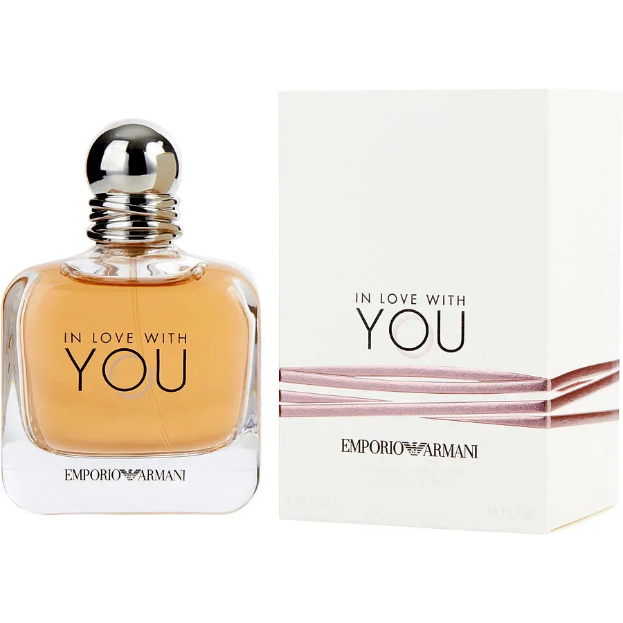 Giorgio Armani Emporio Armani In Love With You for Women Eau De Parfum Spray Size: 3.4 FL OZ / 100ml