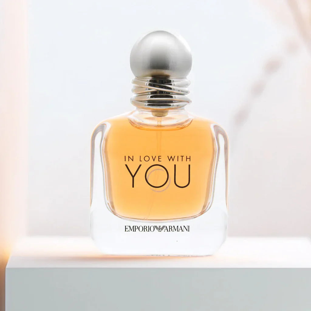 Giorgio Armani Emporio Armani In Love With You for Women Eau De Parfum Spray Size: 3.4 FL OZ / 100ml