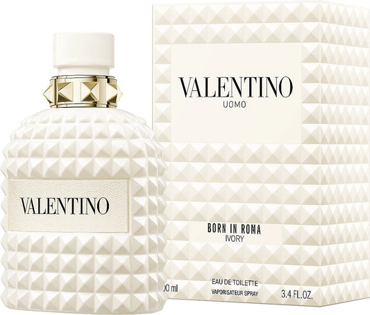 Valentino Uomo Born In Roma Ivory Eau de Toilette Spray 100 ml / 3.4 fl oz